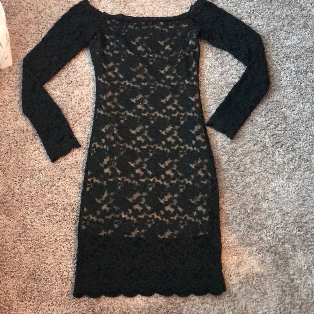 Lace cocktail dress